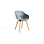 Dusty Blue - Oak